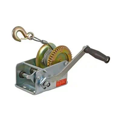 75066 — Лебедка шестеренчатая 0,8 т.(сталь.трос 6,7м) сервис ключ СЕРВИС КЛЮЧ